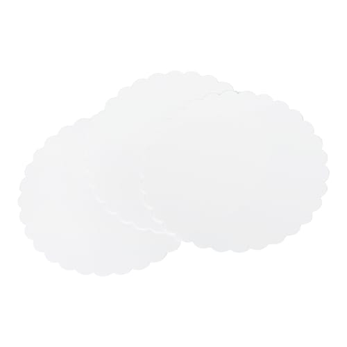 Generic Coaster 4" Round, White